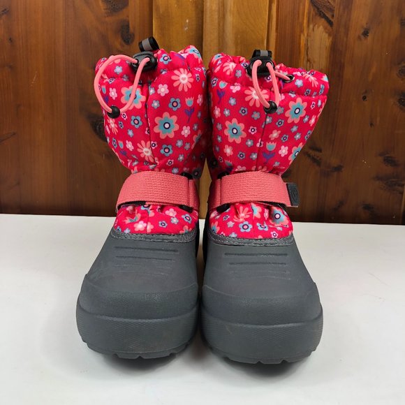 Northside Thinsulate Water Resistant Floral Winter Snow Boots Slip Resistant - Picture 1 of 13